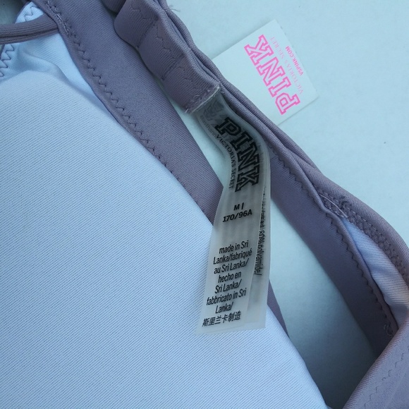 Pink Victoria's secret lavender swim top size M - Picture 5 of 5